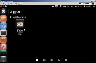 Via GUI -1